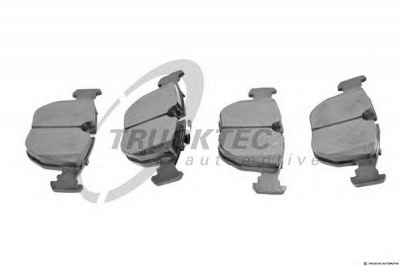 TRUCKTEC AUTOMOTIVE 0834100 -  Комплект тормозных колодок, дисковый тормоз